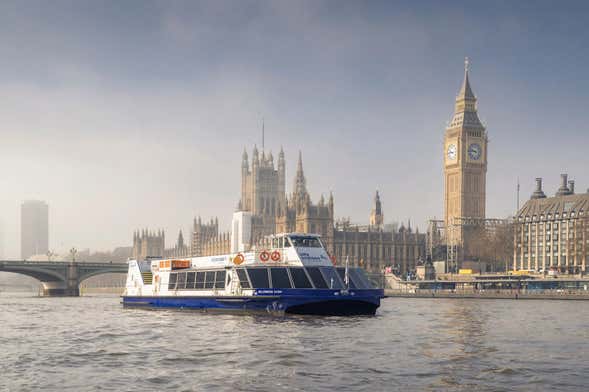 Battello turistico di Londra