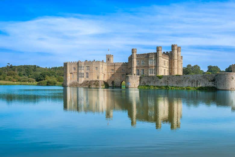 Castello di Leeds sul lago