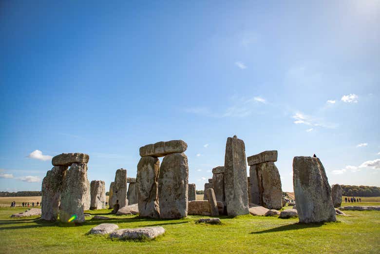 Stonehenge in una giornata di sole