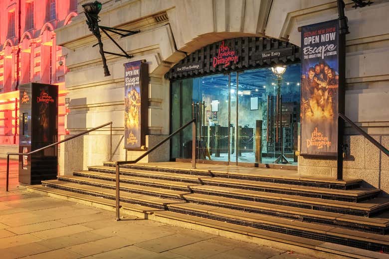 L'ingresso del The London Dungeon