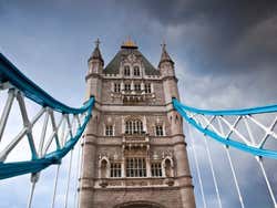 il tempo a Londra, una giornata nuvolosa