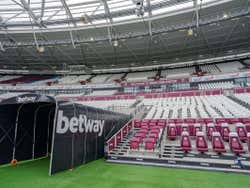 All'interno dell'Olympic Stadium