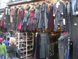 Camden Town, negozio d'abbigliamento