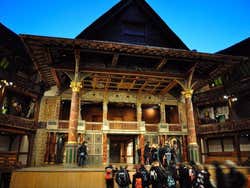 Shakespeare's Globe Theatre, interno