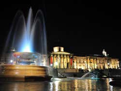 Trafalgar Square e la National Gallery